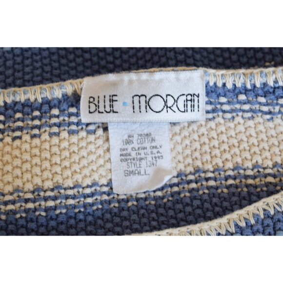 Vintage 90s Striped Knit Crop Blouse‎ - Picture 10 of 10